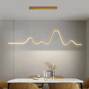 Axyaa Modern Art Decor LED Ceiling Chandelier for Dining Living Room