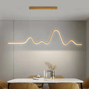 Axyaa Modern Art Decor LED Ceiling Chandelier for Dining Living Room Kitchen Lighting