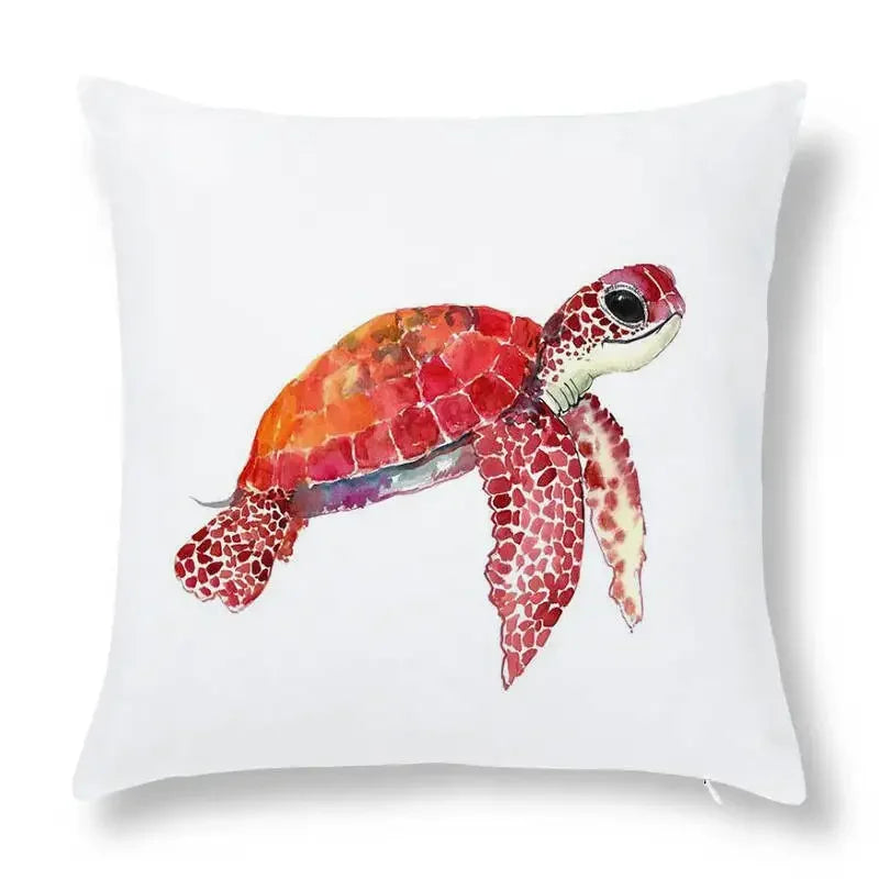 Axyaa Small Animal Pillowcase: Cute Cartoon Design for Bedroom and Living Room