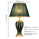 Axyaa Designer Ceramic Table Lamp for Luxurious Home and Hotel Decor
