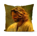 Retro Oil Painting Christmas Pillowcase - Axyaa Nativity Cushions Case Jesus Christ Print Throw Pillows Case