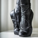 Axyaa Ballet Shoes Dancer Vase: Realistic Portrait Sculpture for Elegant Flower Arrangements