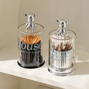 Axyaa Toothpick & Cotton Swab Holder Container