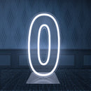 Light-Up Neon Number Signs by Axyaa with Dimmer - USB Powered
