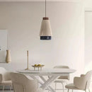 Axyaa Japanese Woven Cotton Pendant Light for Home Decor & Lighting