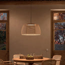 Axyaa Rustic Hemp Rope Pendant Light for Dining Table, Bar Counter, Bedroom