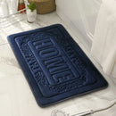 Axyaa Khaki Foam Bath Mat: High-Quality Rectangle Rug for Bathroom, Kitchen, or Bedroom
