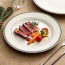 Axyaa High Temperature Ceramic Steak Plate - Oval Fish Plate