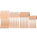 Axyaa 24Pcs Luxury Silverware Set for Elegant Dining