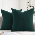 Axyaa Decorative Lumber Throw Pillow Covers - Set of 2