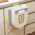 Axyaa Collapsible Hanging Kitchen Trash Can | Compact Waste Bin for Under Sink