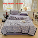 Axyaa Hepburn Wind Lace Summer Quilt | Wrinkled Yarn Xia Liang Quilt | Kapok Fill
