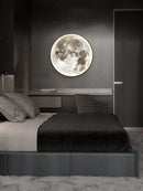 Axyaa Modern Moon LED Wall Lamp Indoor Lighting Fixture for Home Decoration