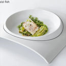 Axya Melamine Tableware Set - Dinner Plates, Salad Bowl, Soup Plates, Sushi Dish