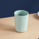 Axyaa Wheat Straw Coffee Cup High Temp Resistant Tea Milk Mug Reusable Portable Mug