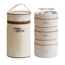 Axyaa Insulated Stackable Lunch Container Set for Adults and Kids