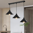 Axyaa Minimalist Retro Industrial Chandelier for Restaurant, Bar, Kitchen, and Coffee Shop