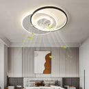 Axyaa LED Ceiling Fan with Star Light for Bedroom, Living Room, Kitchen - Modern Minimalist Design