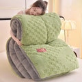 Luxury Sherpa Fleece Queen Blanket by Axyaa: Warm Plush Bed Blanket for All Seasons