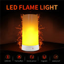 Axya LED Flame Light Night Light - Rechargeable, Remote Control, Dimmable
