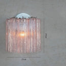 Axyaa Modern Glass Tube Wall Lamp for Elegant Home Decor