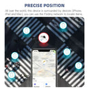 Axyaa Bluetooth Mini Tracker: Apple Find My Compatible, GPS Positioner for Kids, Pets & Cars