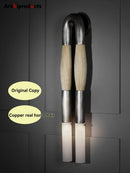 Axyaa Vintage Copper Wall Sconce LED Lamp for Bedroom & Living Room