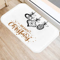 Axyaa Golden Black Letter Printed Door Mat, Non-Slip Floor Home Decoration