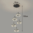 Axyaa Nordic Ceiling Pendant Chandelier for Indoor Dining Room Lighting