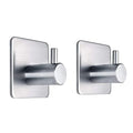 Axyaa Stainless Steel Self-Adhesive Heavy-Duty Towel Rack - Waterproof Wall Hook