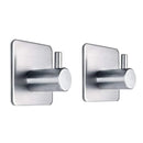 Axyaa Stainless Steel Self-Adhesive Heavy-Duty Towel Rack - Waterproof Wall Hook