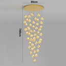 Axyaa Nordic Stair Chandelier Living Dining Room Pendant Ceiling Light Indoor Lighting