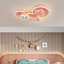 Axya Cloud Chandelier: Modern LED Ceiling Lamp for Kids' Room, Bedroom, or Study