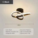 Axyaa LED Ceiling Light: Minimalist Line Lamps for Corridor, Aisle, Staircase & Entryway