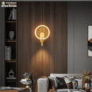 Axyaa Nordic LED Wall Sconce Indoor Light for Bedroom Living Room Decor