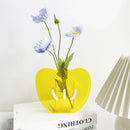 Axyaa Geometric Multicolor Acrylic Flower Vase Modern Wedding Decor