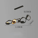Axyaa Vintage Pendant Ceiling Lamp Chandelier for Home Dining Room Lighting