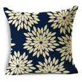 Axyaa Blue & White Porcelain Pattern Pillowcase - Sofa Decor 40cm/45cm/50cm
