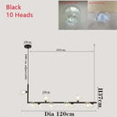 Axyaa Nordic Cross Glass Ball Pendant Light - Modern Minimalist Decor Lighting