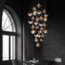 Axyaa Salon Chandelier Pendant Light Ceiling Lamp Fancy Dining Room Indoor Lighting