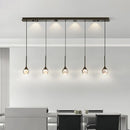 Axyaa Crystal Chandelier LED Ceiling Lamp for Living Room