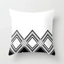 Axyaa Geometric Cushion Cover Square Pillowcase Home Car Decor 45*45cm