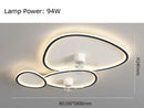 Axyaa Modern Minimal Ultra-Thin Ceiling Fan Light for Summer/Winter