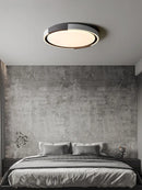 Axyaa LED Round Ceiling Lamp for Bedroom, Living Room, Study, Hotel - Acrylic Chandelier Lighting