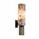 Axyaa Marble Wall Lamp, LED Light Fixture for Luxury Living Room, Bedroom Sconce