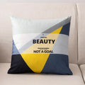 Nordic Cartoon Print Pillow Cover for Axyaa Square Cushion Sofa Decor