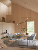 Axyaa Gold Y Shape Hanging Chandelier for Home Decor