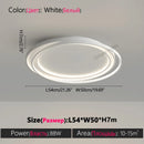 Axyaa Circular LED Ceiling Light for Bedrooms and Living Rooms