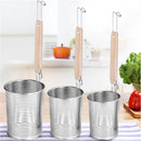 Axya Stainless Steel Chef Basket Strainer for Cooking and Frying