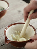 Axya Ceramic Garlic Sesame Grinder Kitchen Masher Bowl